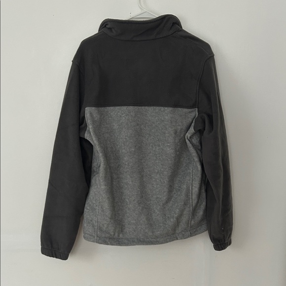 Columbia Charcoal and Black Fleece Jacket - Picture 5 of 5